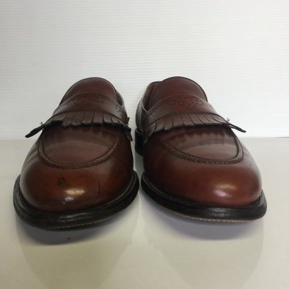 Allen Edmonds Size 10.5 B Brown Kiltie Loafers main image 5